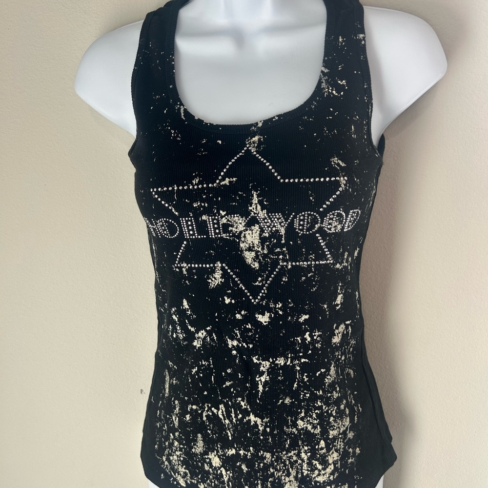 Black and White Women's Tank Top